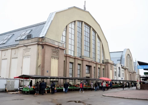 Rīgas Centrāltirgus paviljoni.