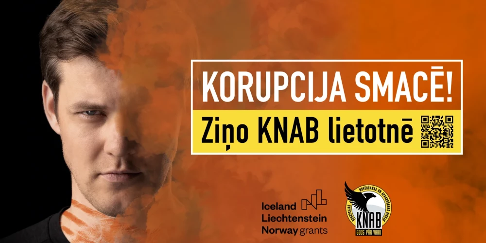 Par korupciju aicina ziņot KNAB jaunajā lietotnē