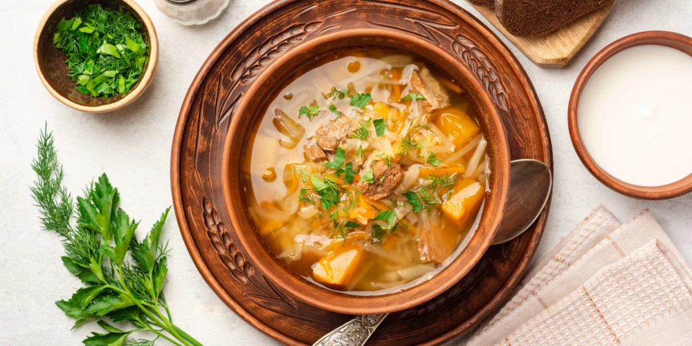 Garie kāposti jeb otrās dienas kāpostu zupa