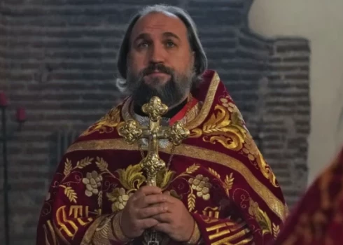 Arhimandrīts Vasians (ekrānuzņēmums no "X")