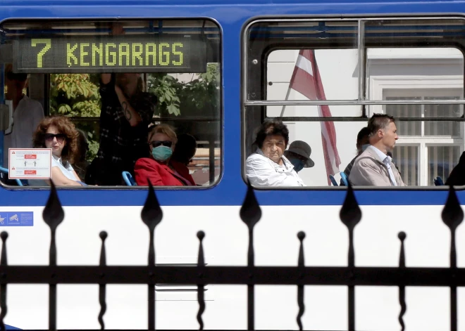 No oktobra Rīgā palielinās reisu skaitu 7.tramvaja maršrutā