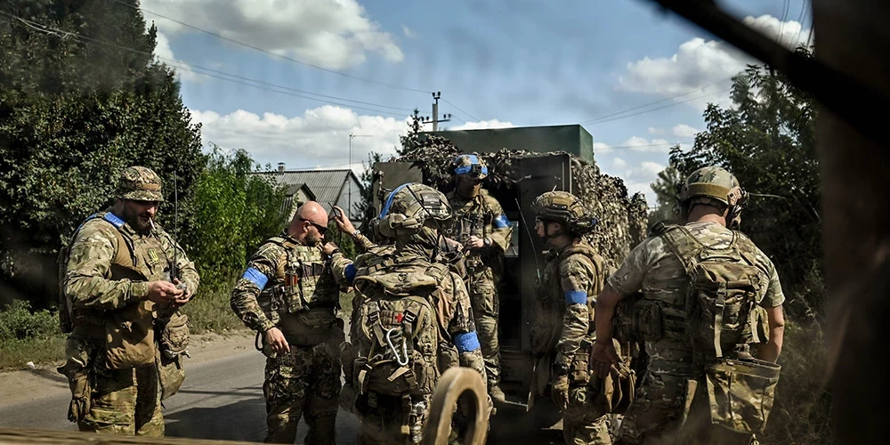 Ukrainas aizstāvji pie Verbivas pārrāvuši krievu okupantu aizsardzības līniju
