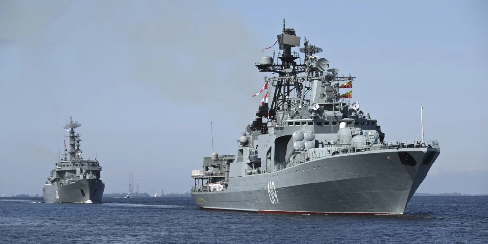 Krievijas Baltijas jūras flote būtiski zaudējusi savas kaujas spējas