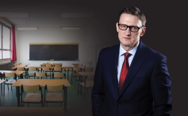 Jurģis Liepnieks uzsver, ka mūsu valsts nevar atļauties uzturēt skolas mazam bērnu skaitam.