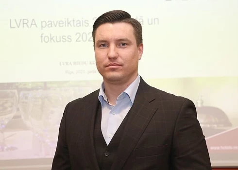 Latvijas Viesnīcu un restorānu asociācijas valdes priekšsēdētājs Andris Kalniņš. 