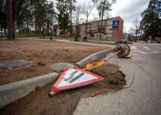 В Латвии воруют даже дорожные знаки: в Елгаве это уже угрожает безопасности движения