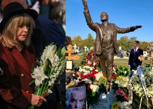 ''До слез!": Пугачева отреагировала на фото памятника Моисееву, соавтором которого стала