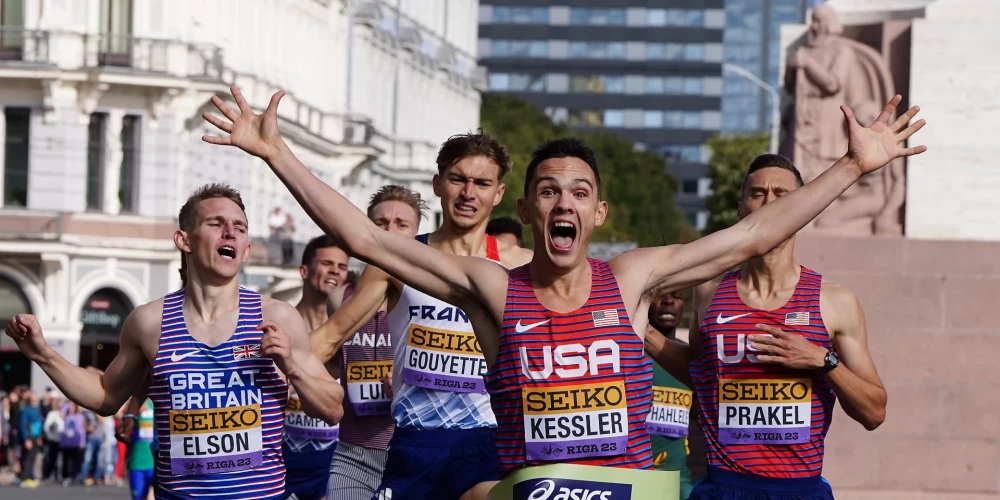 Участники чемпионата мира по бегу в Риге побили мировые рекорды
