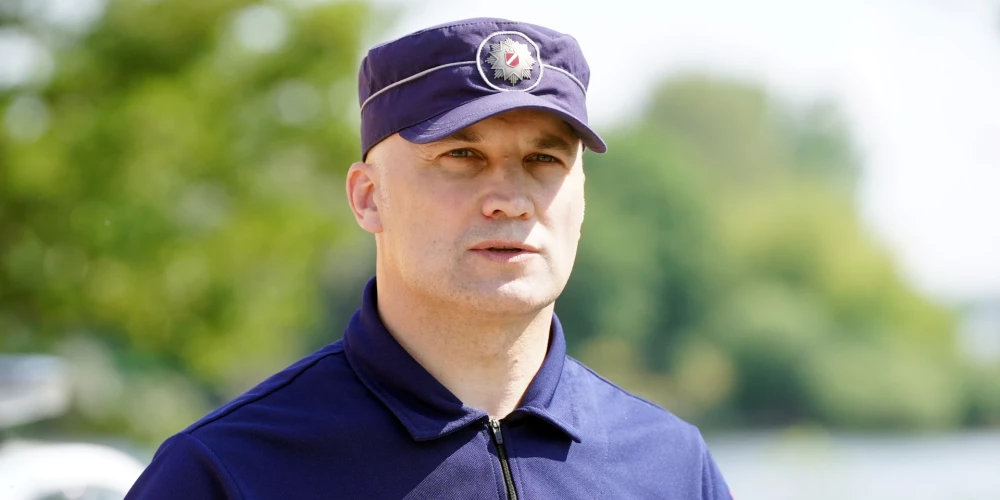 Valsts policijas Reaģēšanas pārvaldes priekšnieks Juris Jančevskis.