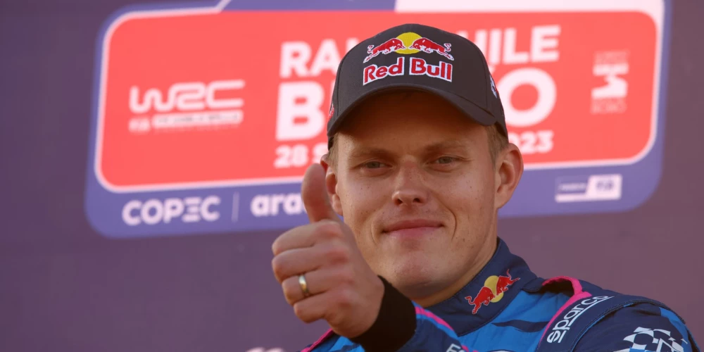 Igaunis Tenaks uzvar WRC Čīles rallijā; Lielbāržu motokrosa ekipāža pasaules čempionātu noslēdz piektajā vietā
