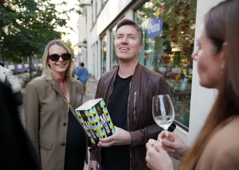 Mihelsonu pāris pagājušajā mēnesī - dienu pirms Adeles nākšanas pasaulē.