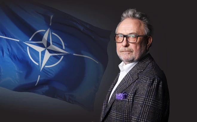 "NATO stiprākais posms ir arī tas vājākais. Visu laiku jādomā un jāskatās, kā uzvedīsies ASV," saka Pēteris Šmidre.