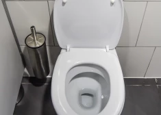 Viesnīcas darbinieks aicina tūristus vienmēr pārbaudīt numuriņa tualeti
