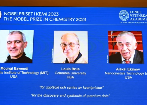 Bavendi, Brūss un Jekimovs iegūst Nobela prēmiju ķīmijā par kvantu punktu tehnoloģiju