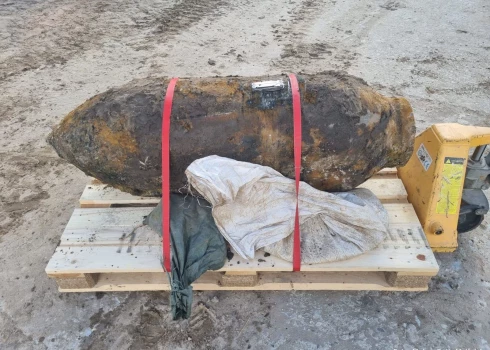 На Румбуле найдена авиабомба весом 500 кг