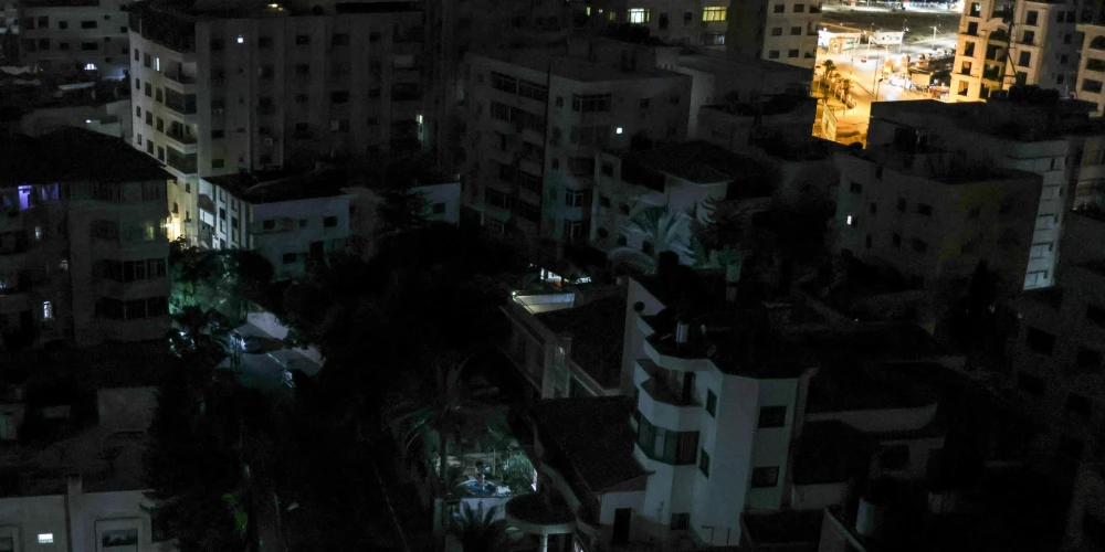 Izraēla pārtrauc elektroenerģijas piegādi Gazas joslai

