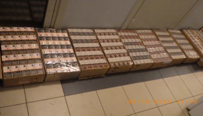 Kontrabandas cigaretes.