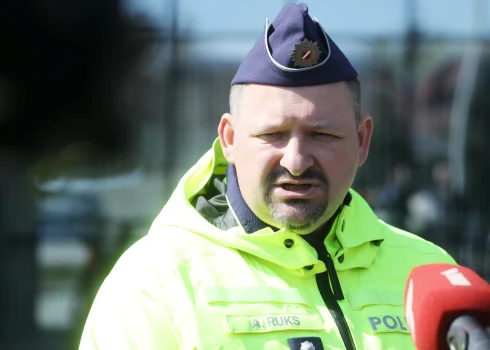 Valsts policijas priekšnieks Armands Ruks.