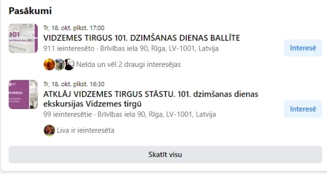 Vēl pirms dažām dienām sociālajos tīklos vēstīja, ka Vidzemes tirgus ir par 20 gadiem jaunāks, nekā tas ir patiesībā.