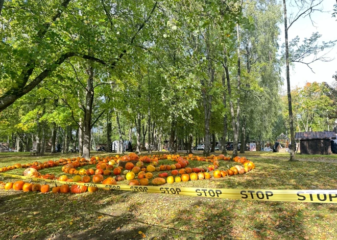 Bauskā atklāts Helovīnu šausmu parks.