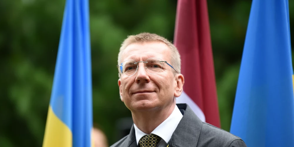 Президент Латвии Эдгар Ринкевич 