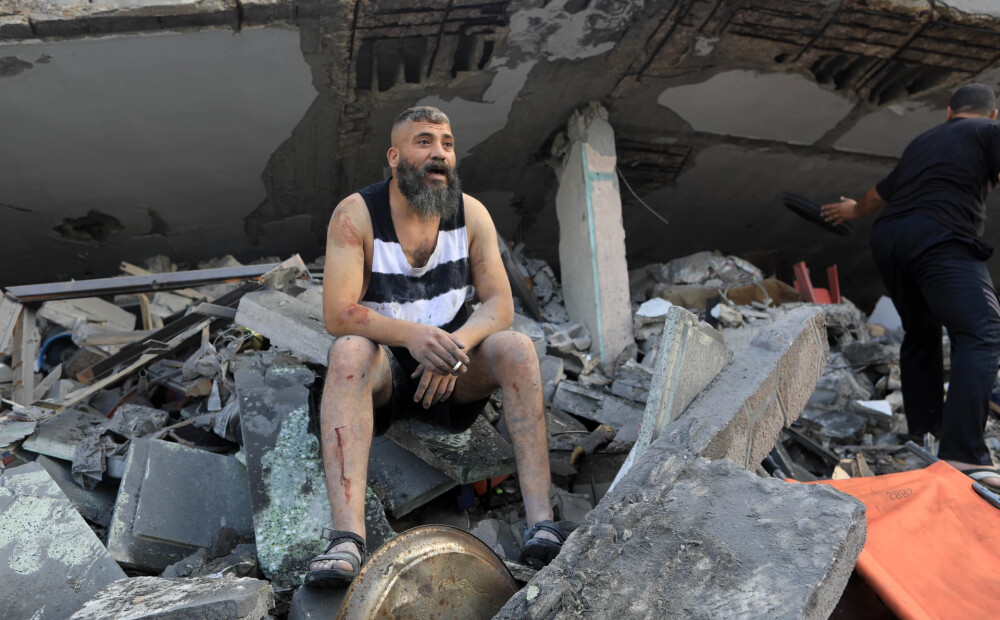 Gazas joslā iznīcinātas vairāk nekā 1300 ēku 