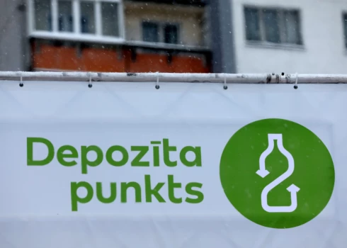 Iepakojuma depozīta punkts.