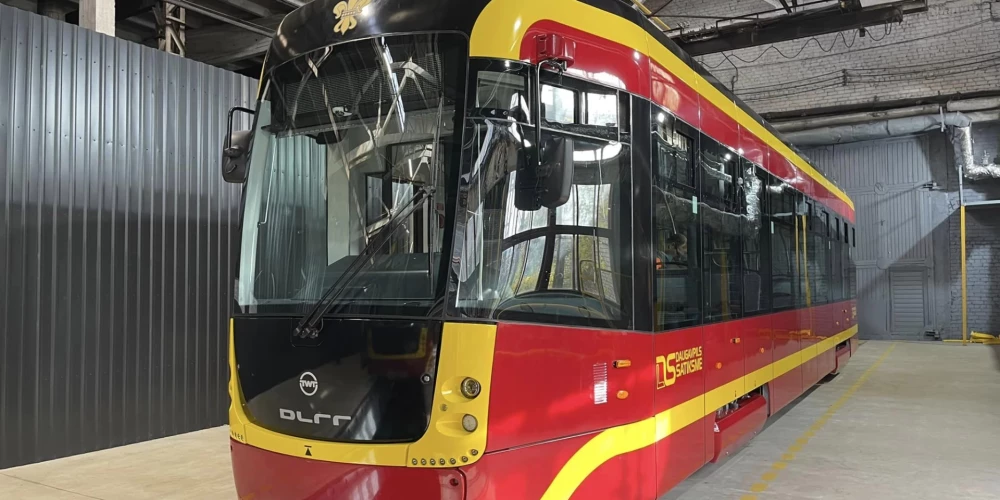 Новый трамвай для Даугавпилса.