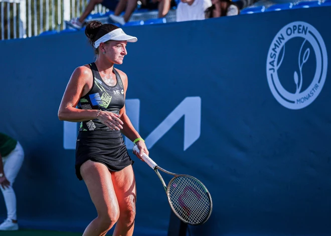 Tenisistei Semeņistajai ļoti skarba debija "WTA 250" līmenī