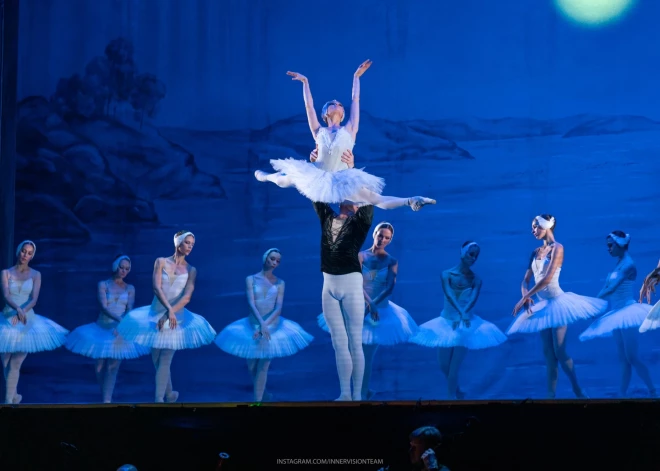 Pasaulē vērienīgākais "Gulbju ezers" — Rīgā simfoniskā orķestra pavadījumā