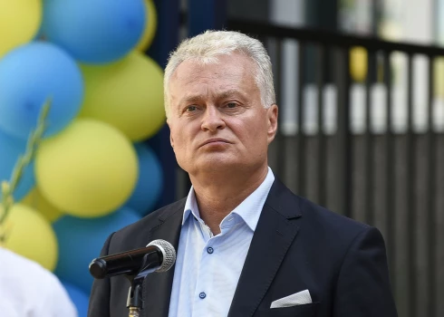 Lietuvas prezidents Gitans Nausēda.