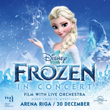 Грандиозное шоу "Холодное сердце", которое зрители смогут увидеть в Arēna Rīga 30 декабря, погрузит вас в магию диснеевских героев и позволит насладиться великолепной музыкой к кинофильму.