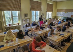 Skolas klase Zviedrijā. Ilustratīvs foto