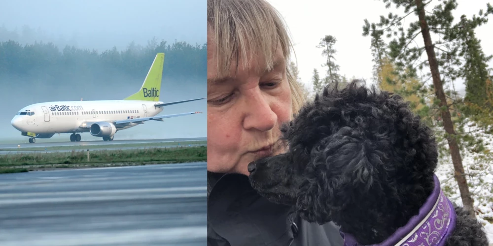 Добрый поступок капитана самолета airBaltic до глубины души растрогал жительницу Финляндии
