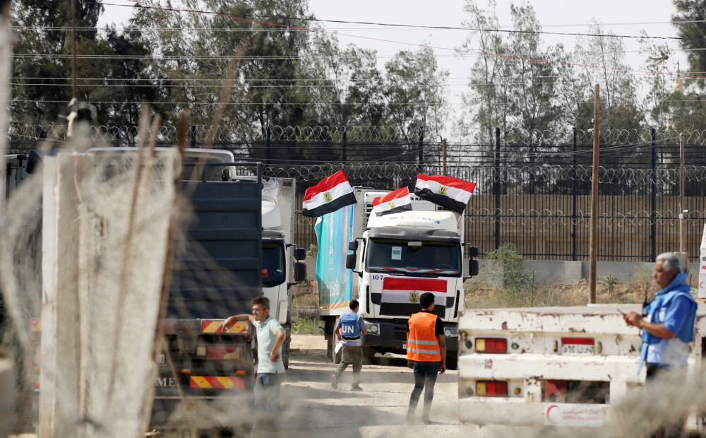 Gazas joslā no Ēģiptes ievesta otrā humānās palīdzības krava