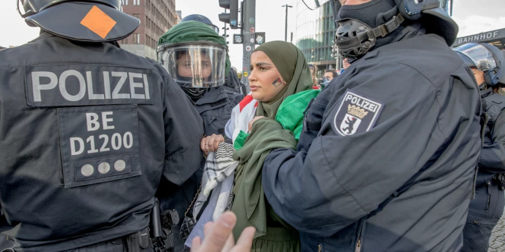 Eiropas pilsētas pārņēmušas demonstrācijas saistībā ar Izraēlas karu pret palestīniešu teroristiem