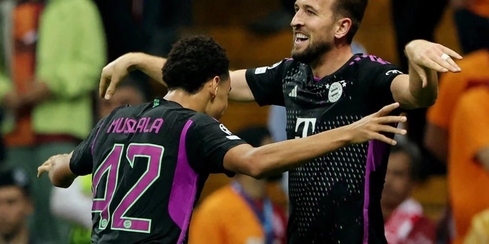 "Bayern" un "Inter" futbolisti svin uzvaras Čempionu līgas spēlēs