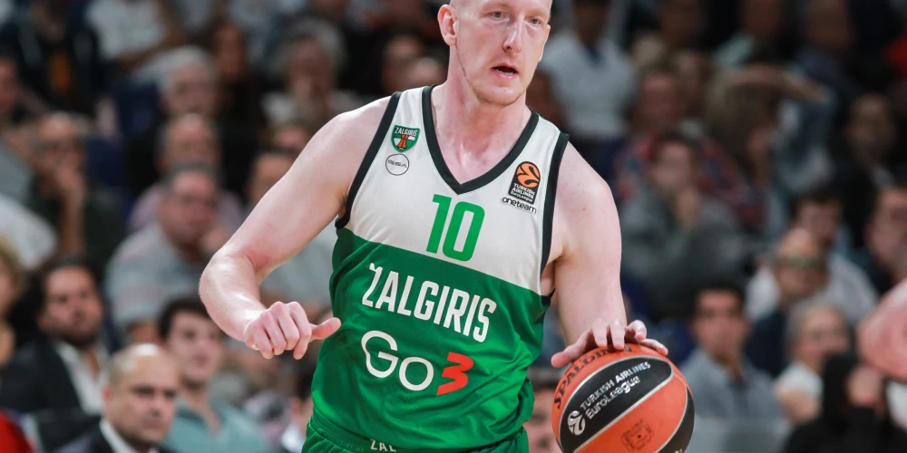 Šmitam 11 punkti "Žalgiris" zaudējumā "Valencia" basketbolistiem