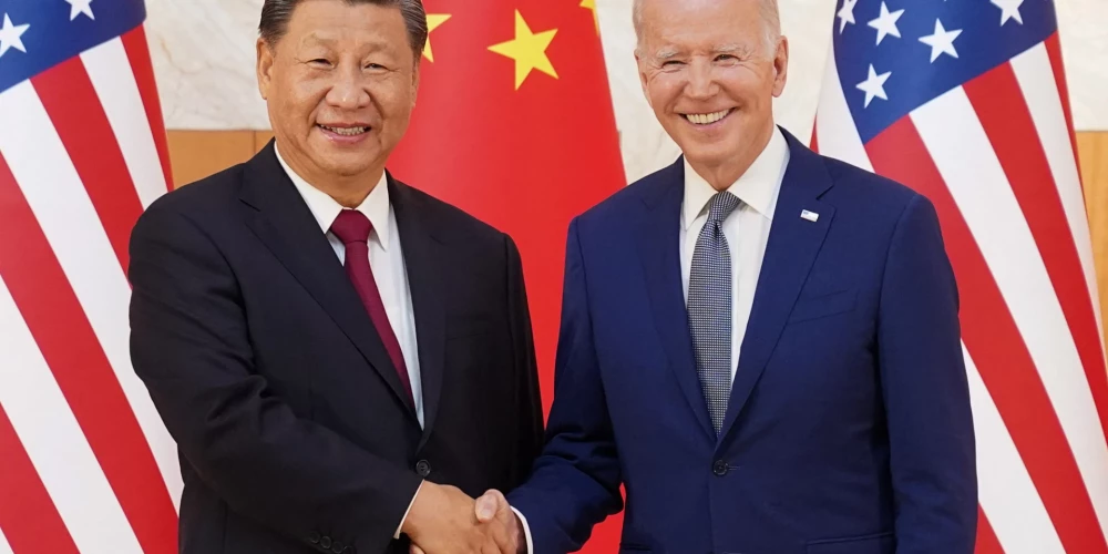 ASV un Ķīna gatavo Baidena un Sji tikšanos
