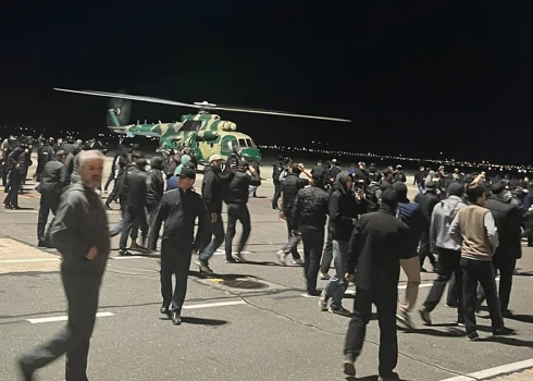 Pēc nekārtībām Dagestānas lidostā aizturēti 60 cilvēki
