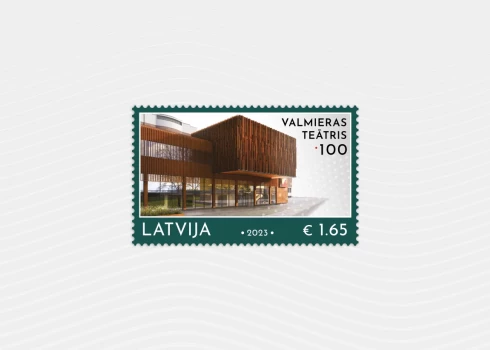 Par godu Valmieras teātra simtgadei izdod pastmarku 