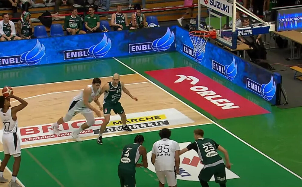 VIDEO: Valmieras basketbolisti zaudē pirmajā ENBL spēlē
