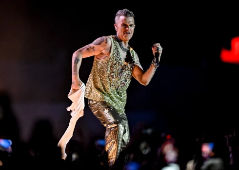 Robijs Viljamss koncertā šā gada jūlijā.