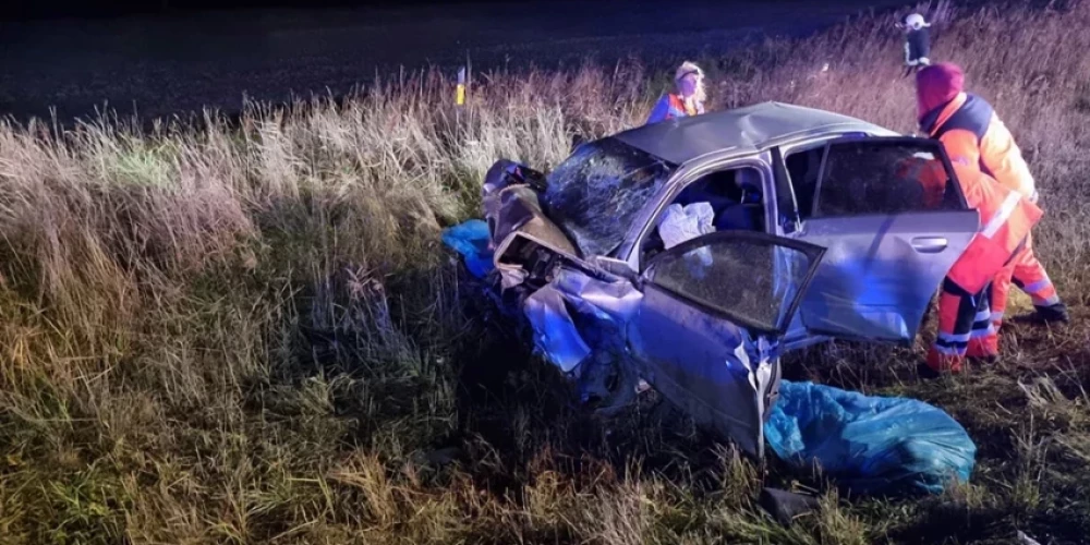 Ужасная авария на дороге Кулдига-Скрунда: погибли 4 человека