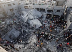 Izraēla: kopš sauszemes operācijas sākuma Gazas joslā doti triecieni 2500 mērķiem
