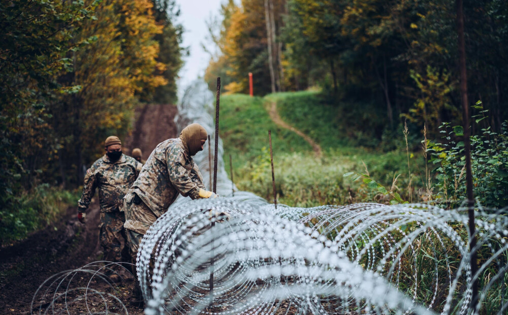 Līdz gada beigām uz Latvijas-Baltkrievijas robežas plāno izbūvēt teju 20 kilometrus žoga
