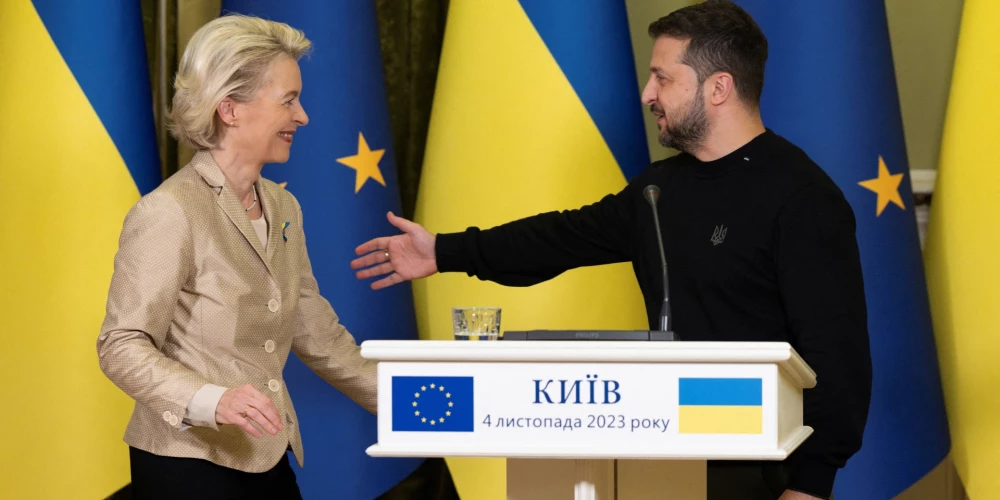 EK rekomendē uzsākt sarunas ar Ukrainu par iestāšanos ES