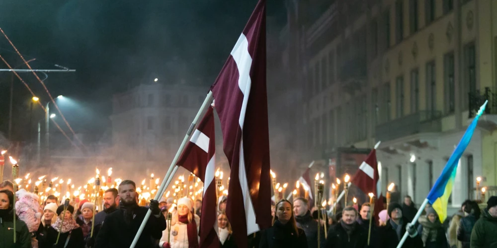 Факельное шествие 18 ноября 2022 года.