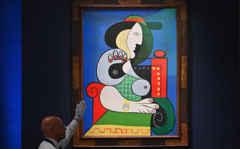 Pikaso glezna ar mākslinieka mūzu izsolīta par 139,3 miljoniem ASV dolāru