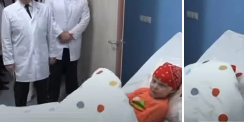 "Такой маленький, а уже иноагент": мальчик не захотел разговаривать с Путиным и спрятался от него под одеялом